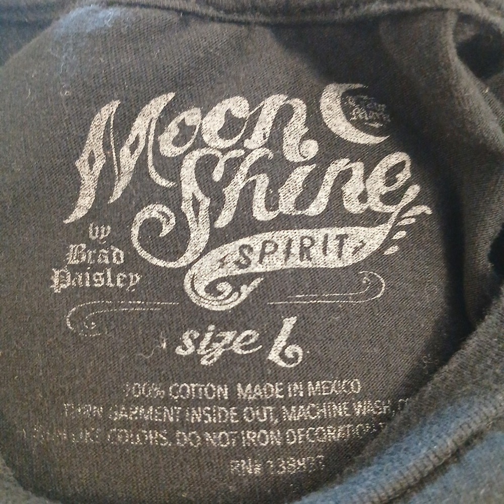 ARIZONA DIVE BAR‎ TEE T SHIRT Womens Large Moon Shine Spirit Black Cave Creek - Picture 11 of 14